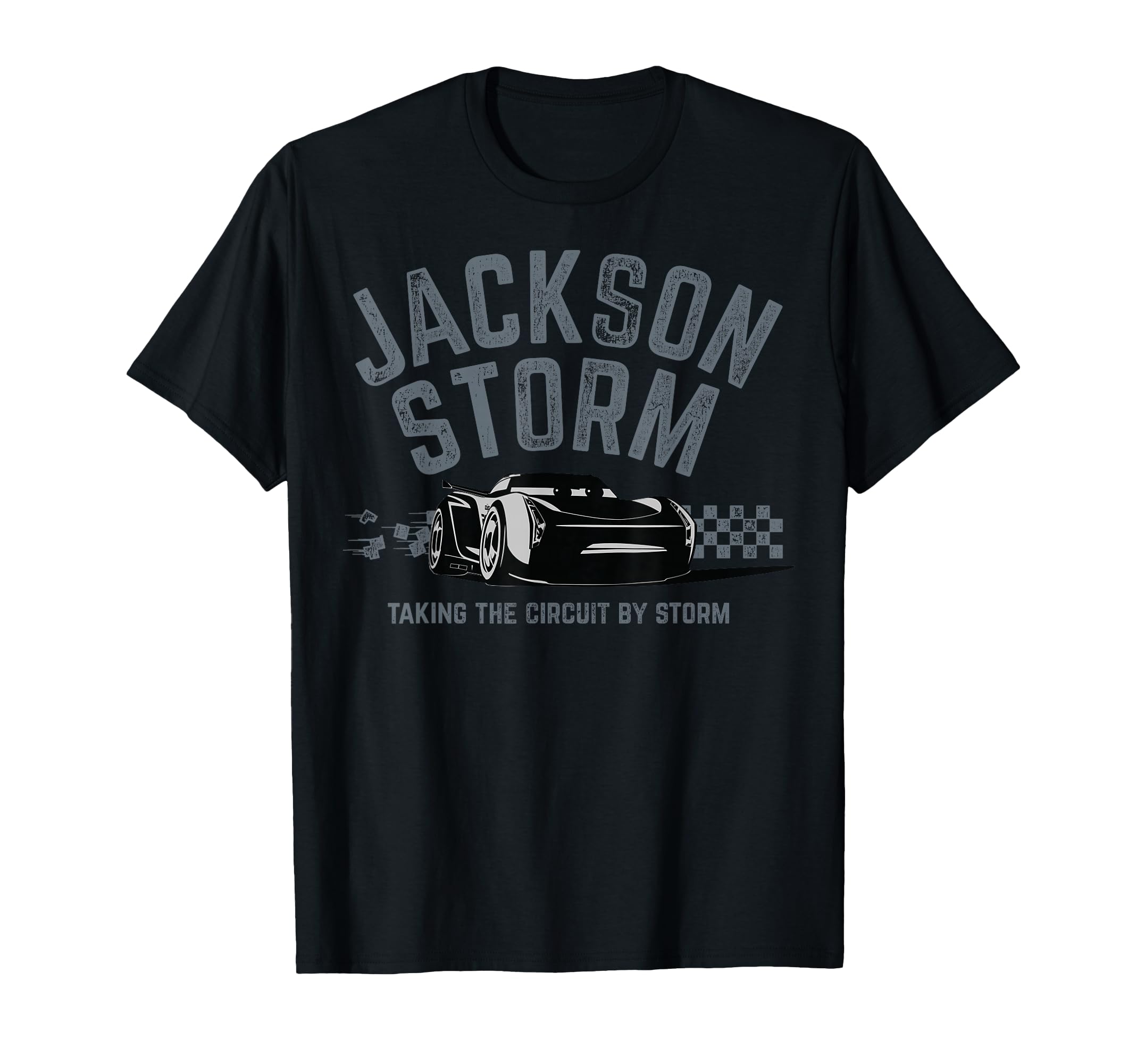 Disney Pixar Cars 3 Jackson Storm Vintage Taking by Storm T-Shirt