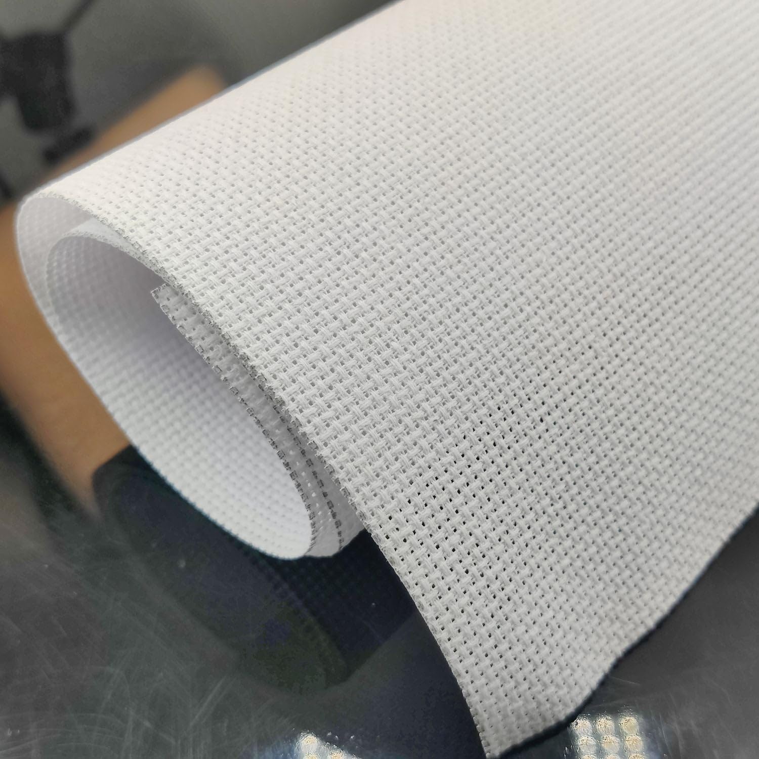 Embroidery Canvas Mesh Matty Aida Cloth 18x12 Inch Thread Count 14 CT (1 PC) Fabric Sheet for Cross Stitching DIY Sewing Material-image-18
