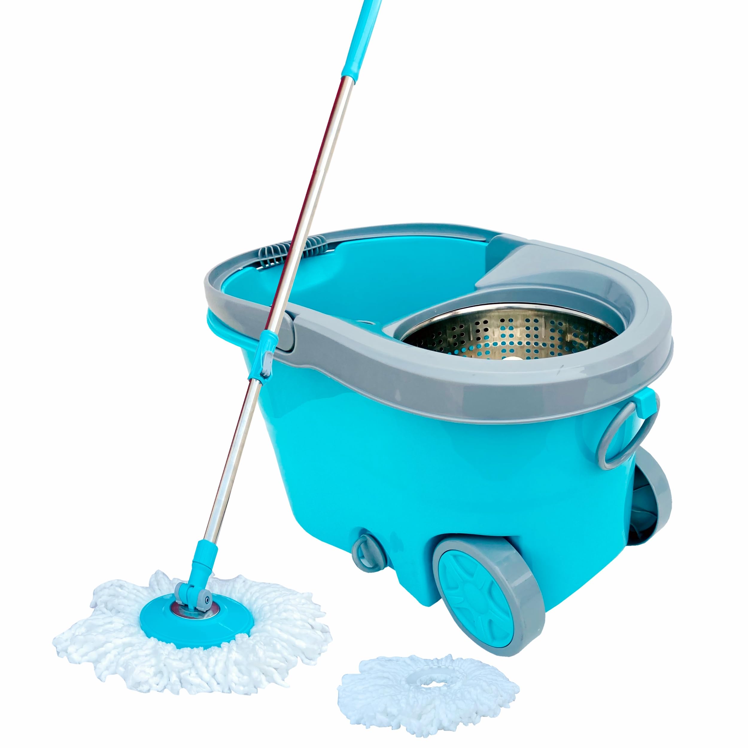 See full amazon price history chart for Mazic Elite Spin Mop with Bigger Wheels Bucket Additional Refill Mop Set (Blue) Mazic Elite Spin Mop with Bigger Wheels Bucket Additional Refill Mop Set (Blue) (B0CL2FP5SV) Amazon Price History, Amazon Price Tracker
