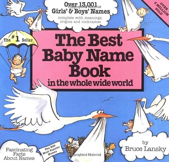 The Best Baby Name Book in the Whole Wide World Bruce Lansky