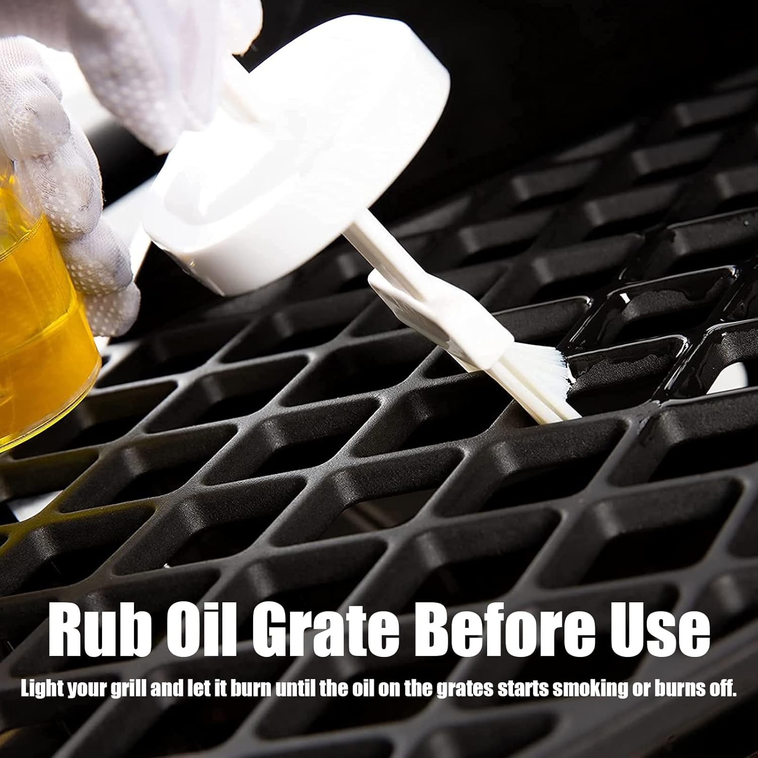 Hisencn Cast Iron Grill Grates for Member's Mark Grill GR2210601-MM-00, 3 Pack, 19 inch