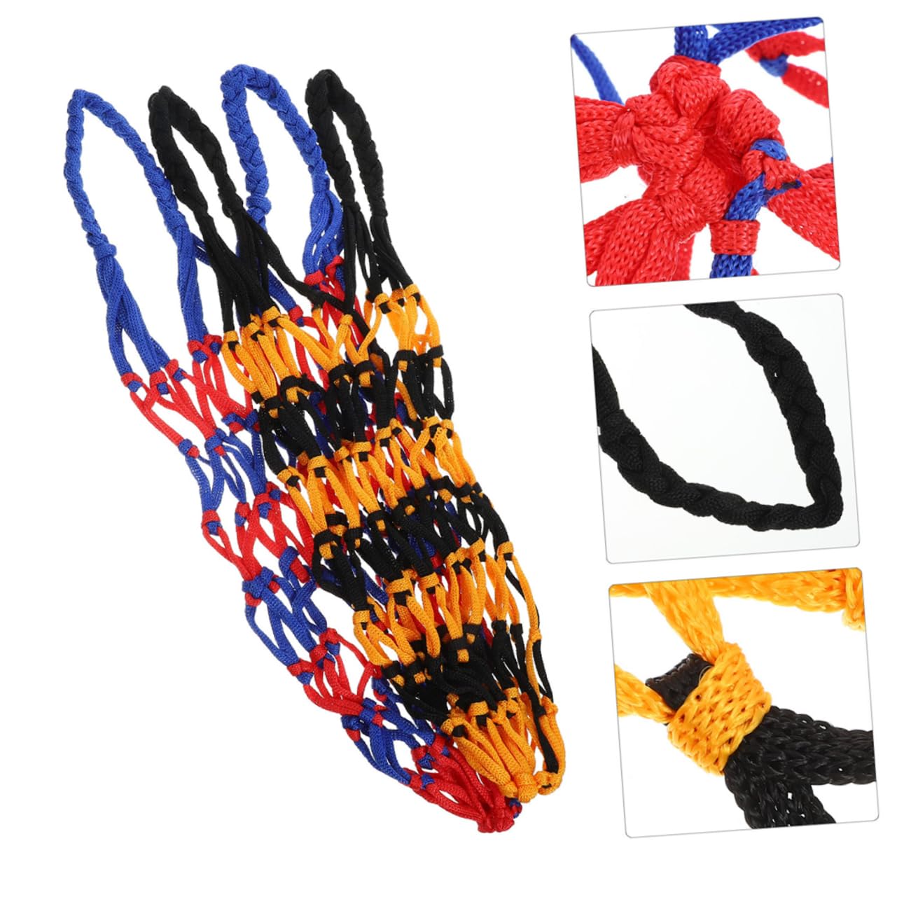 ifundom Sports Net Bag Drawstring Basketball Storage Pouch Sturdy Nylon for Balls