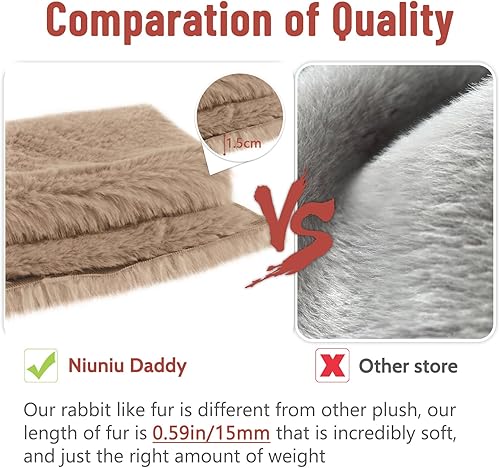 Miniatura 127 de Niuniu Daddy - Peluche con peso de perezoso para la ansiedad, almohada grande de 20 pulgadas para niños y adultos, juguete tierno como regalo