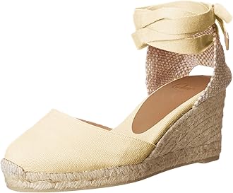 | Espadrille with Wedge Carina Made in Canvas 7 cm | Woman
