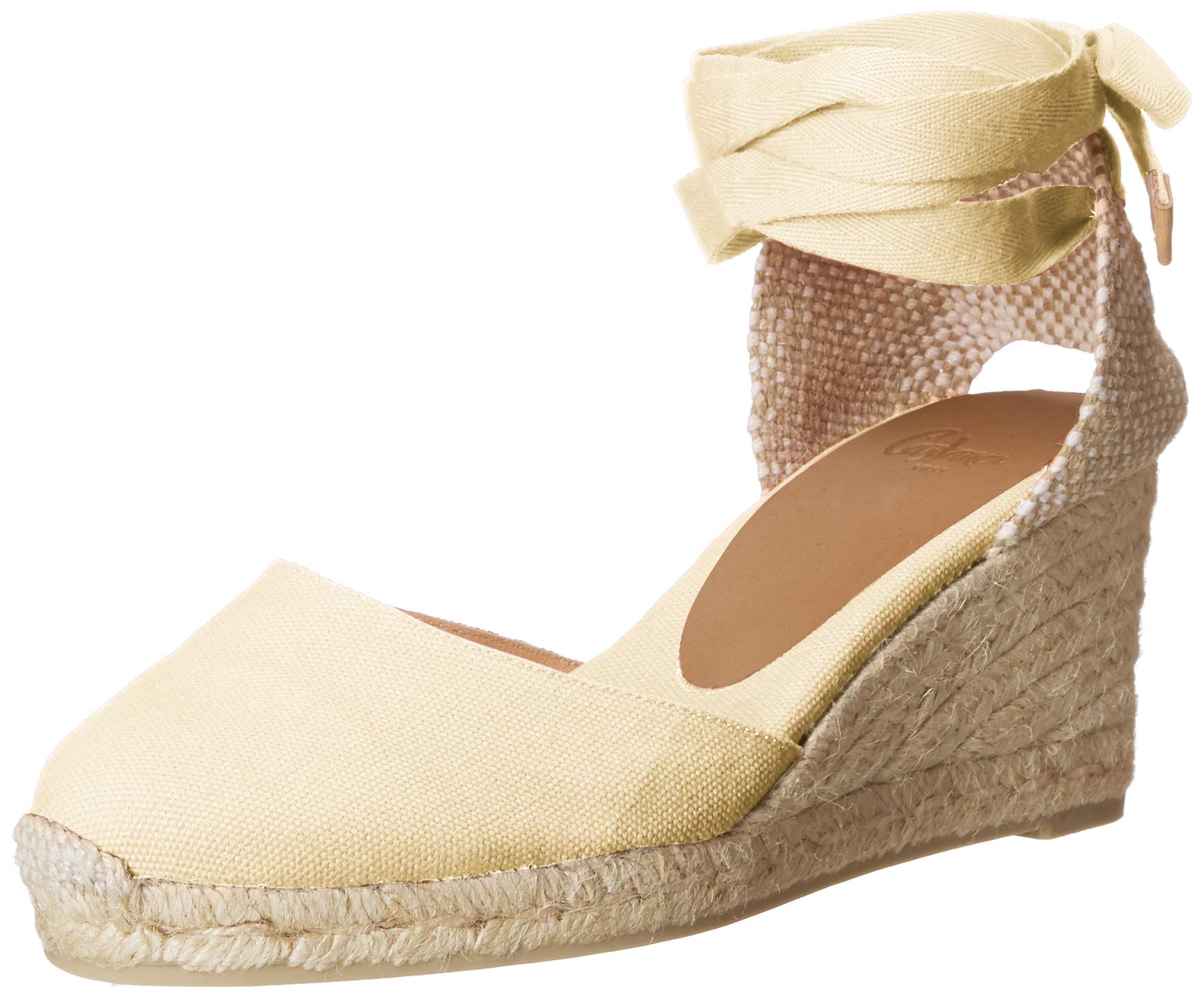 | Espadrille with Wedge Carina Made in Canvas 7 cm | Woman