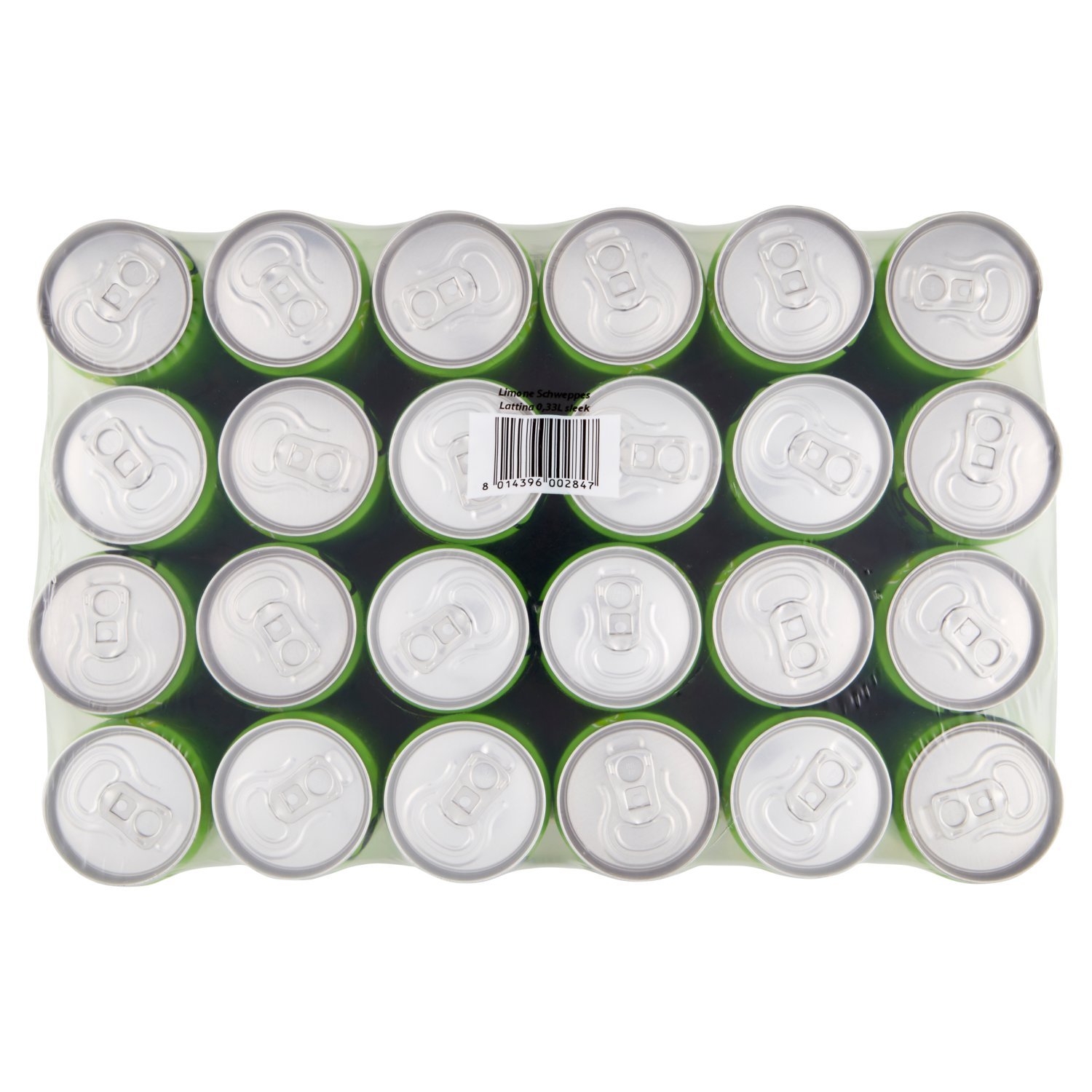 Schweppes Bibita Analcolica Gassata, Limone - Confezione da 24 x 330 ml