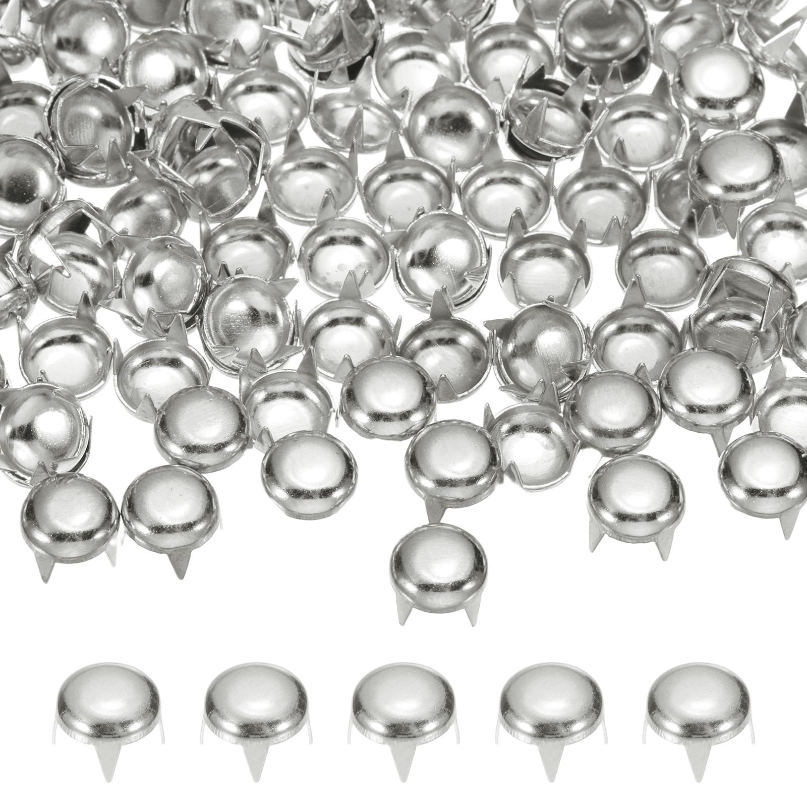 PATIKIL 7mm Round Dome Rivet