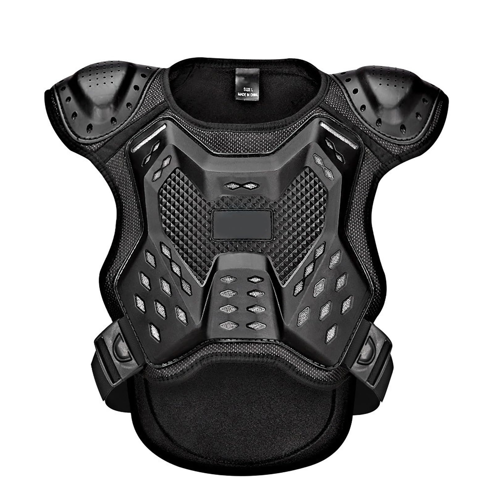 Gilet Protettivo Da Moto Ragazzi Con Protezioni Petto, Schiena E Spalle, Armatura Regolabile Per Motocross, Trail Riding, Mountain Bike E Fuoristrada