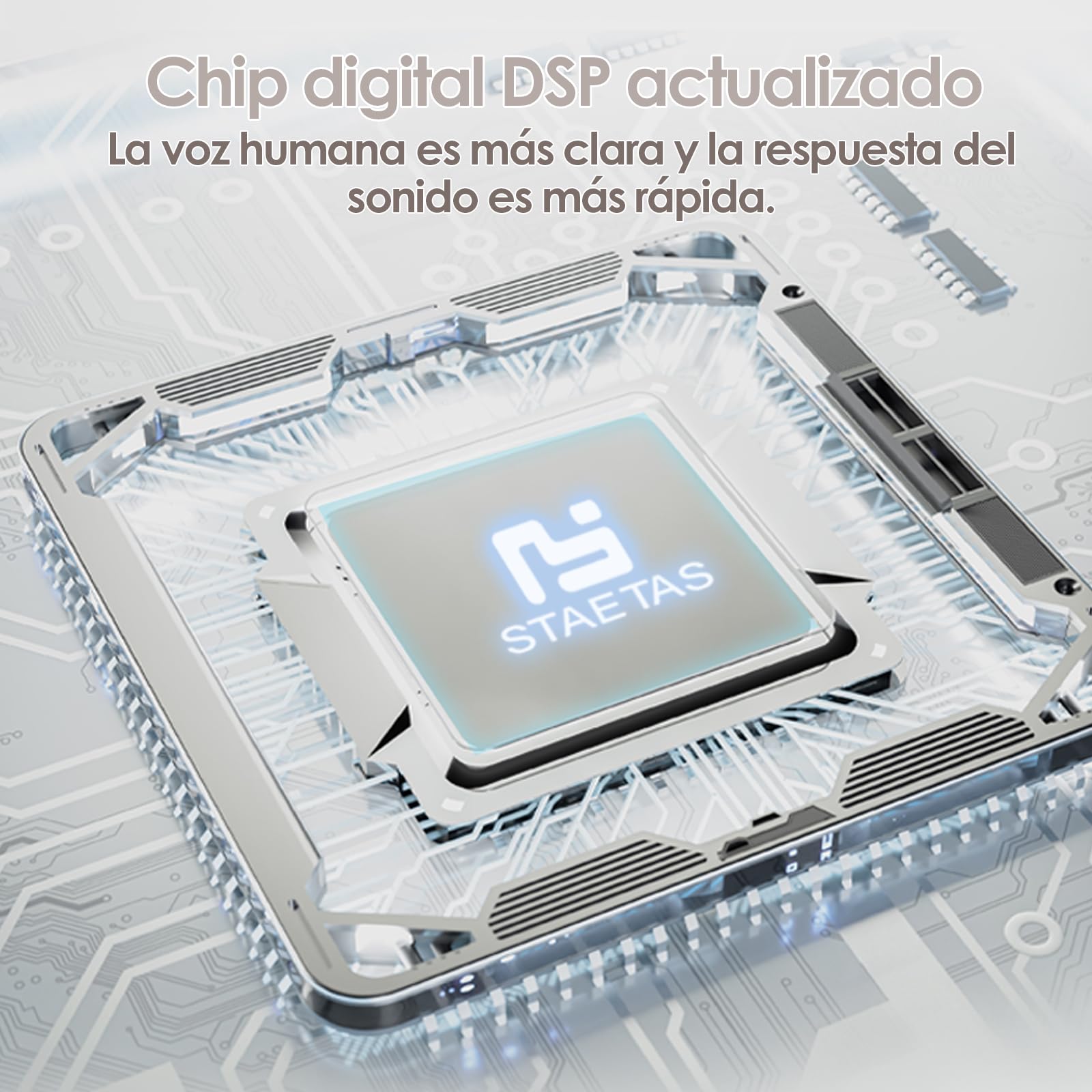 Britzgo Simple y fácil de usar, calidad de sonido de alta definición, modos ajustables, recargable