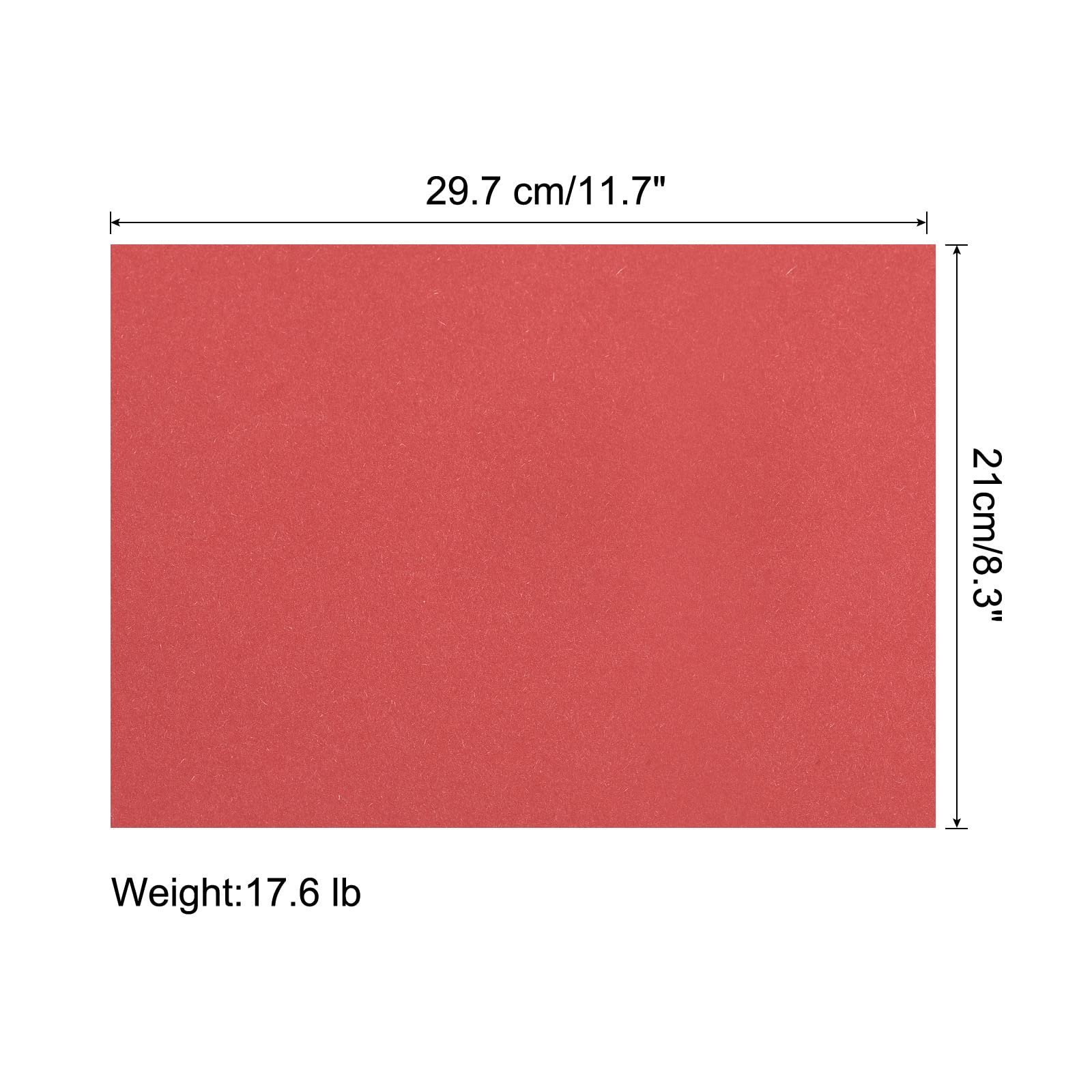 sourcing map Cartoncino colorato viola chiaro 8 kg 29,7 x 21,1 cm per la creazione di biglietti fai da te, scrapbooking, origami, decorazioni regalo, istruzione, stampa ufficio 50 fogli