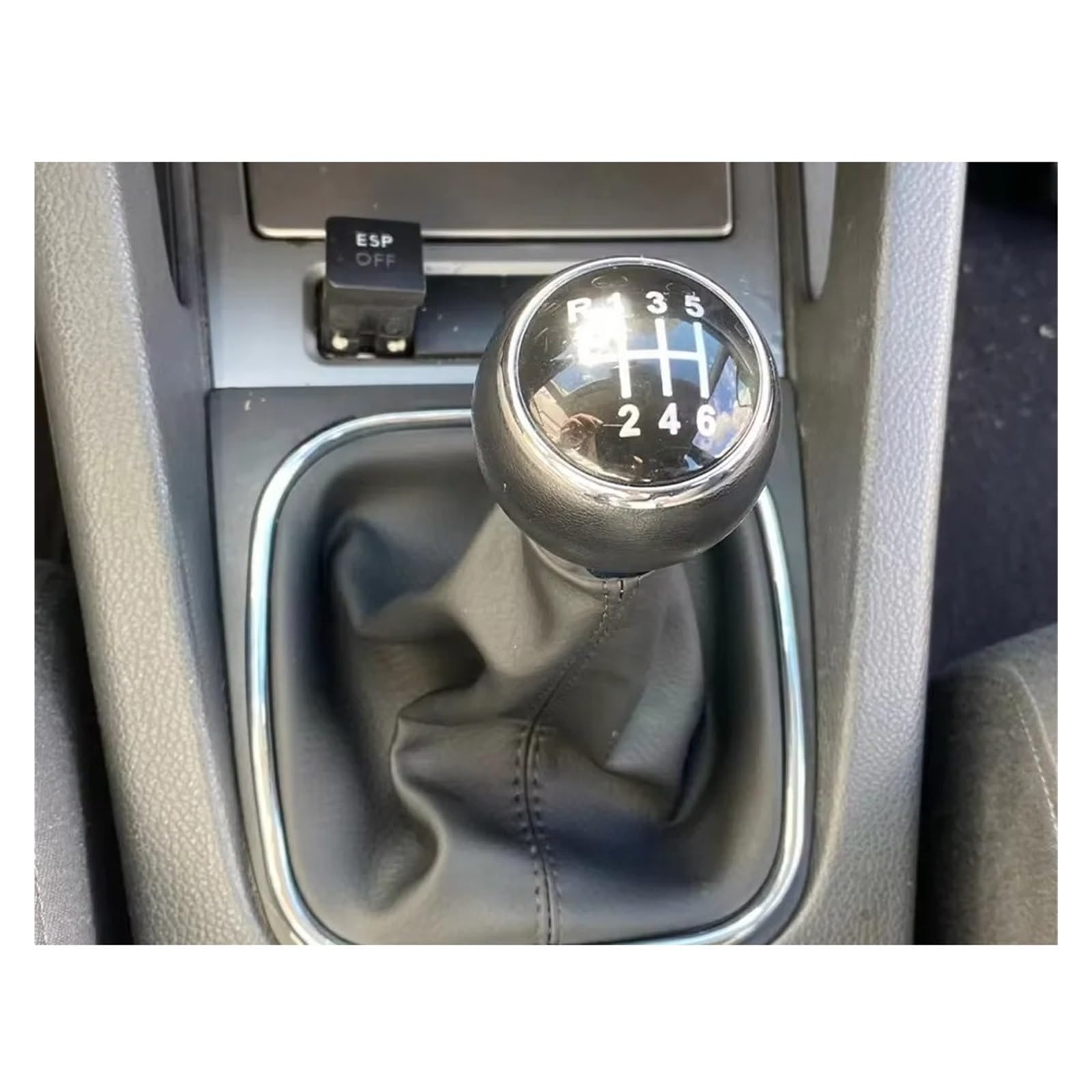PLMNHSS Car Gear Shift Knob for Golf 5 V MK5 MK6 for Jetta R32 2004-2014 Stick Gear Shift Knob