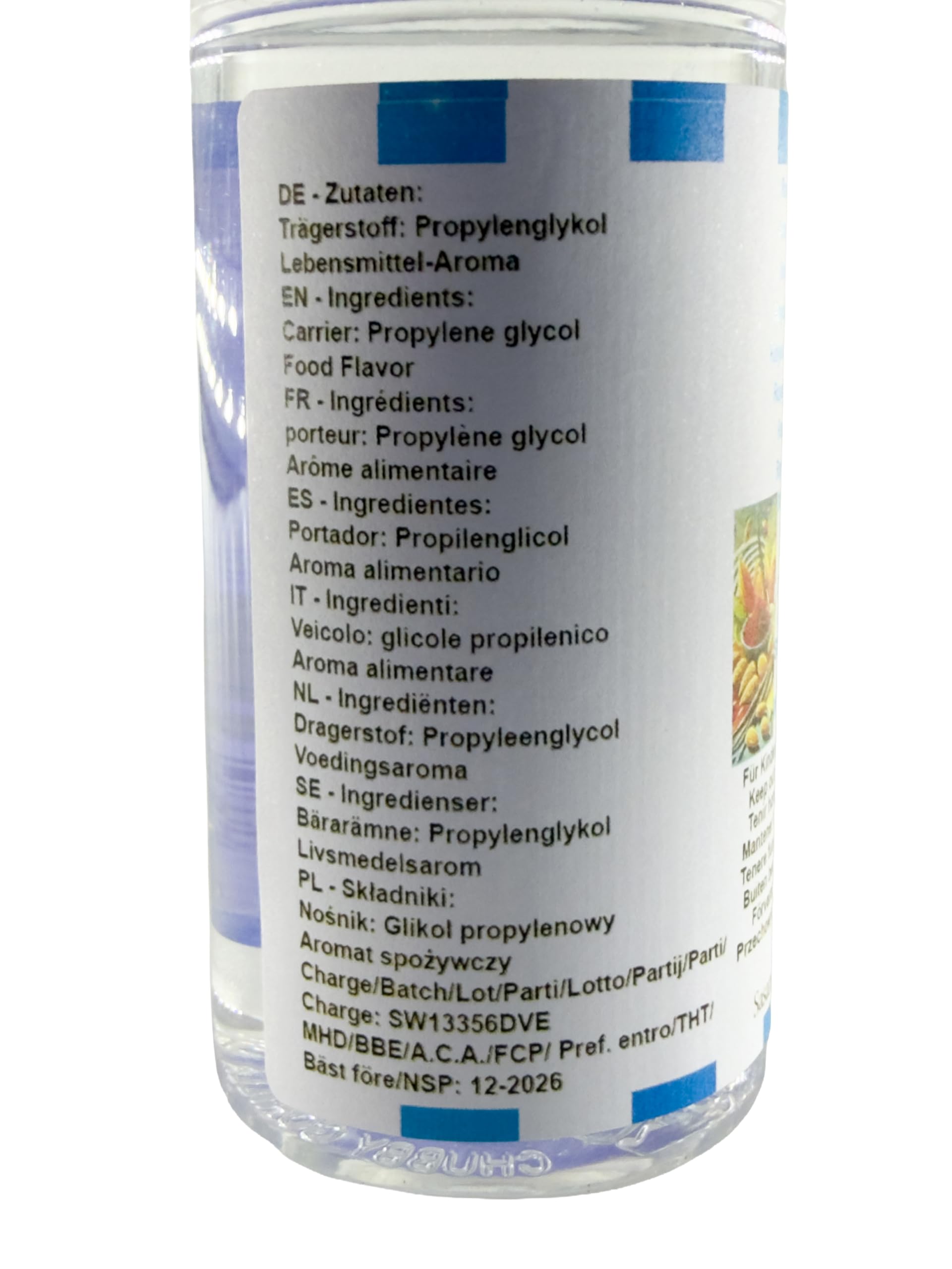 Royal Almond-Saffron Cream - Saffron Almond Vanilla Flavor Concentrate - Vegan - Sasami - 100ml — view 7