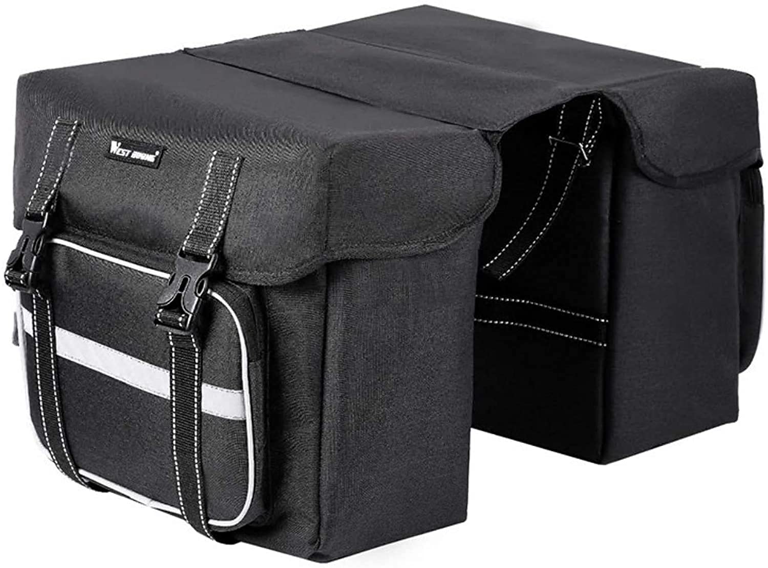 Torba wielbłądowa Rowerowa Bag Rower górski Tylna Torba Półka Duża Pojemność Jazda na dalekościach Jazda tylna Siedzenie Torba Ogonowa Wyposażenie (Color : Black 25L)
