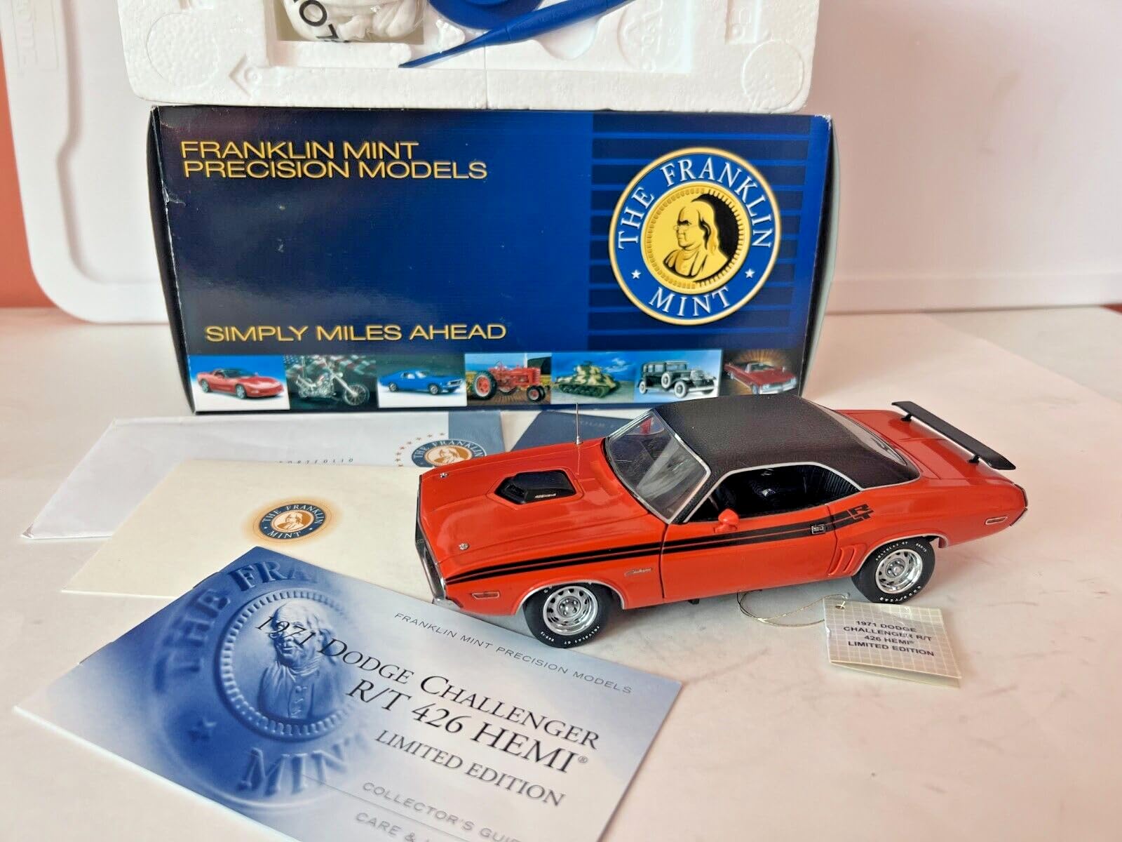 ダッジ チャレンジャー R/T 426HEMI フランクリン・ミント 1/24