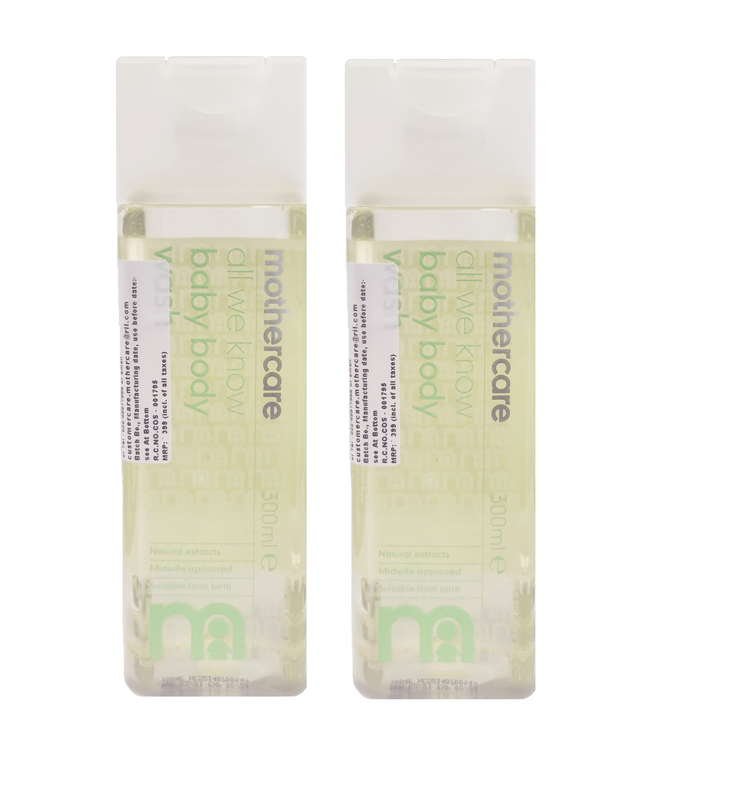 Mothercare All We Know Baby Body Wash (300ml)(Pack of 2)