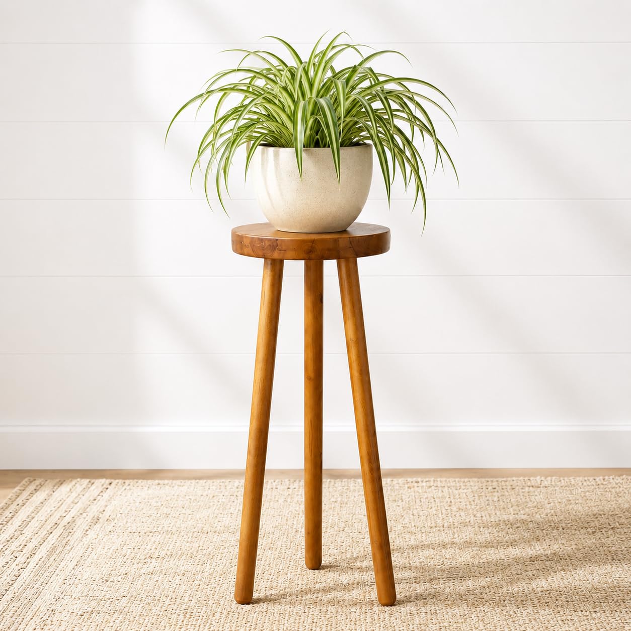 Amazon.com: JOLLYMER Teak Wood Plant Stand, 30