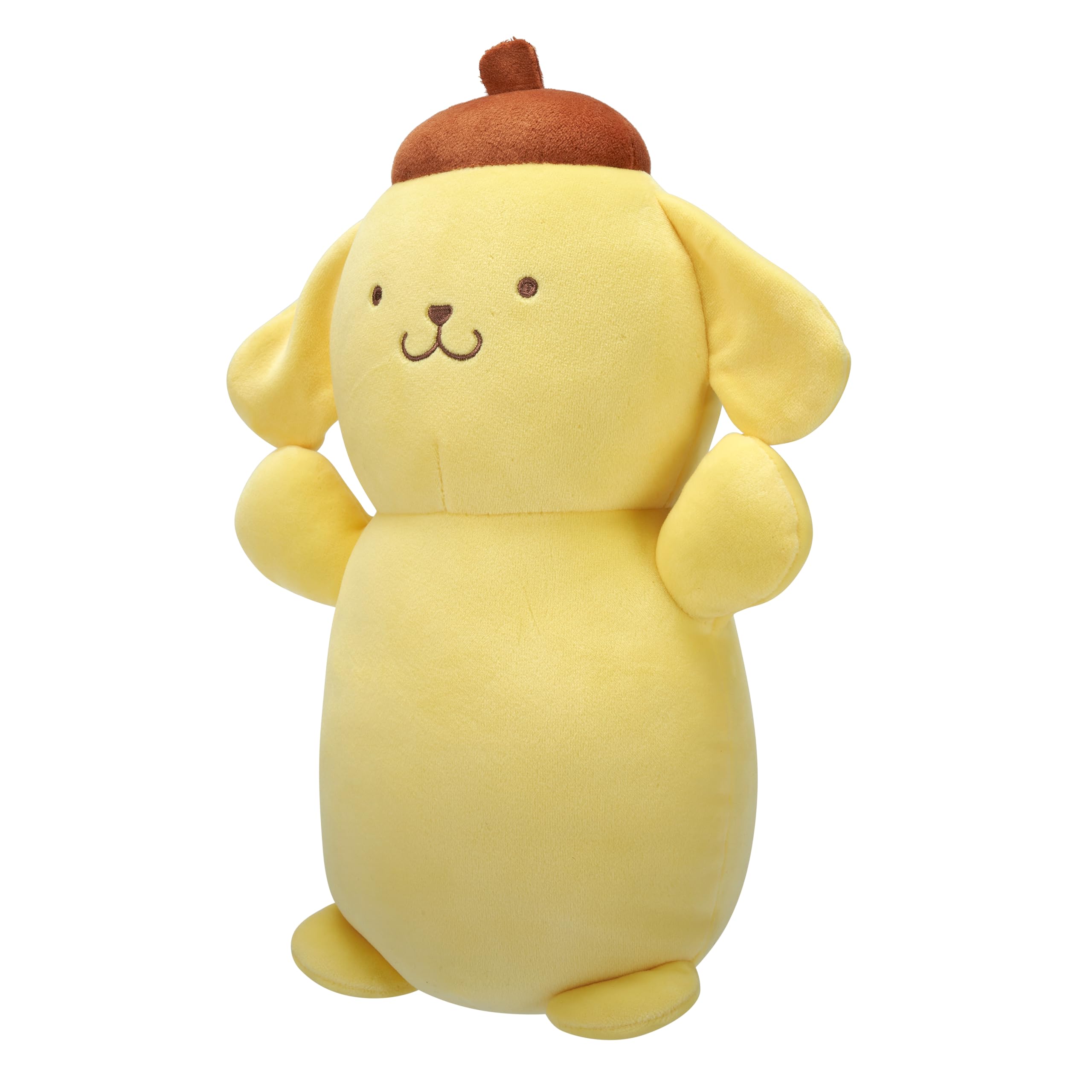 Squishmallows Original Sanrio 10in Pompompurin HugMees – Ultrasoft Official Jazwares Plush (Medium-Sized)