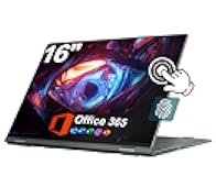 jumper 2 in 1 Laptop, 16 inch Convertible Laptop Computer with IPS FHD 360 Degree Touchscreen, 640GB Storage, 16GB RAM, Fingerprint Reader, Backlit Keyboard, 53.2WH, WiFi 6
