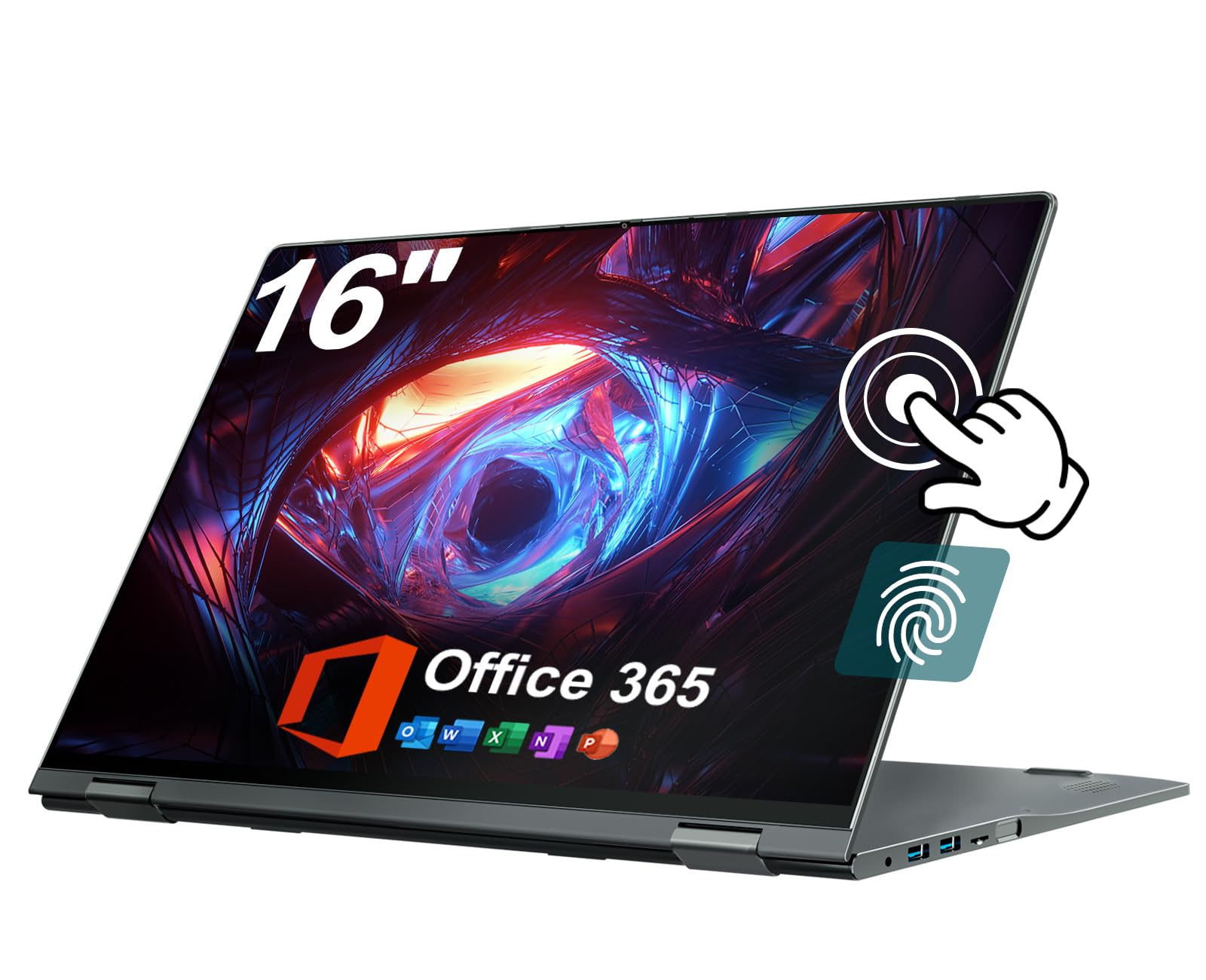 Amazon.com: jumper 2 in 1 Laptop, 16 inch Convertible Laptop