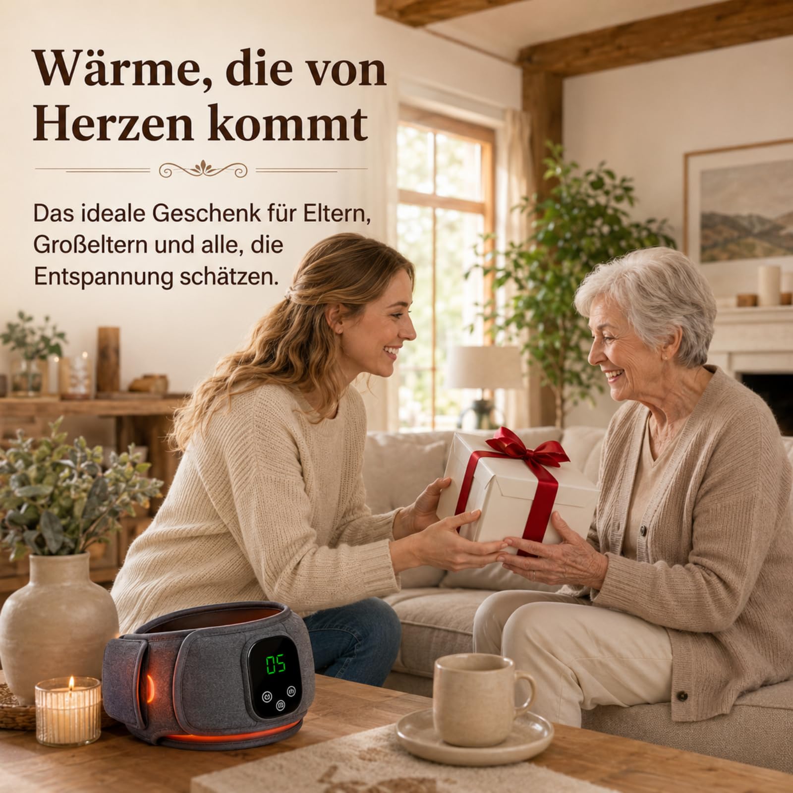Fussmassagegerat Elektrisch Testsieger 3-in-1 Fußmassagegerät Mit 5 Wärmestufen Und 3 Vibrationsmodi Trymassager Pro für Füße Für Müde Füße Und Knöchel (1 Ps)