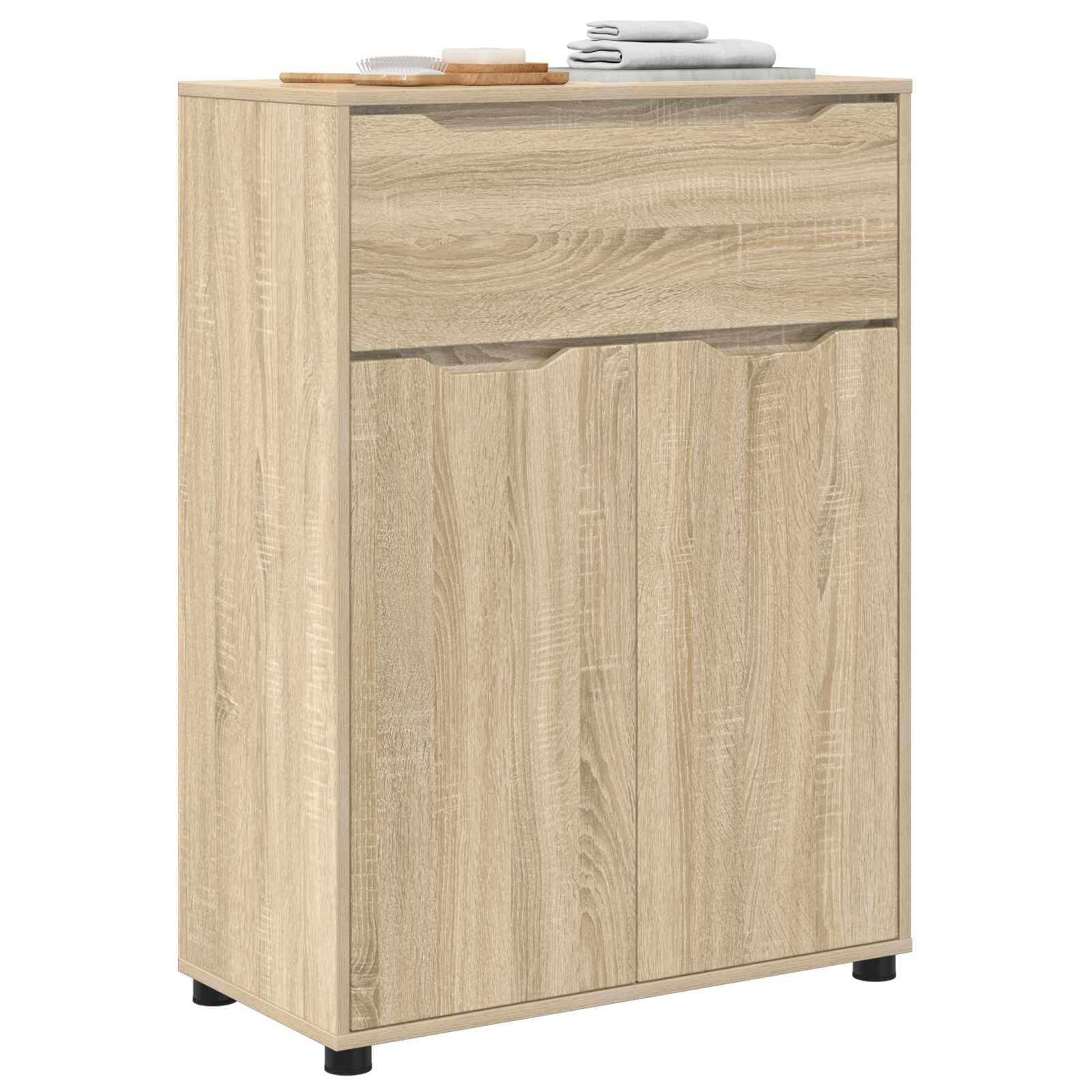 vidaXL Gabinete de Baño Roble Sonoma 72,5 x 36,5 x 100 cm