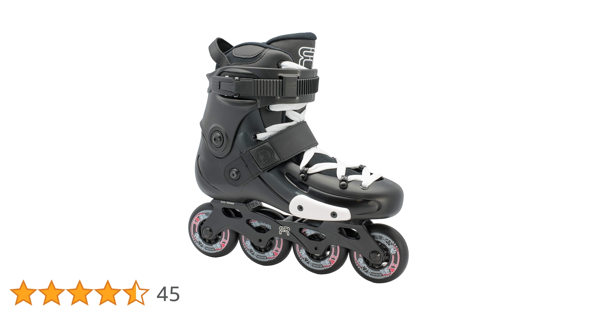 Amazon.co.jp: FR Skates FRX Black 80 2022 - フリーライド