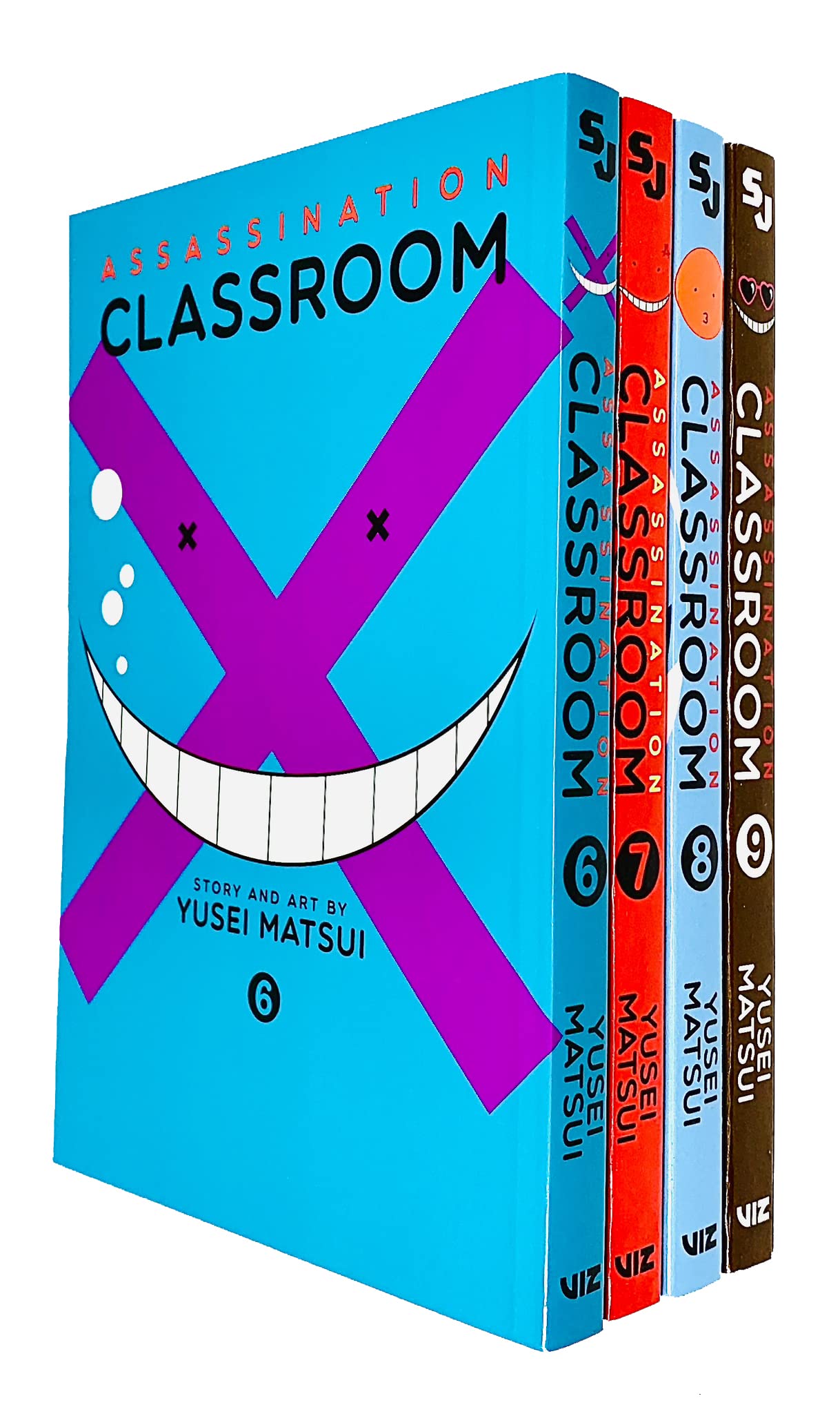 Assassination Classroom Series Volume 6 7 8 9 Collection 4 Books Set By Yusei Matsui