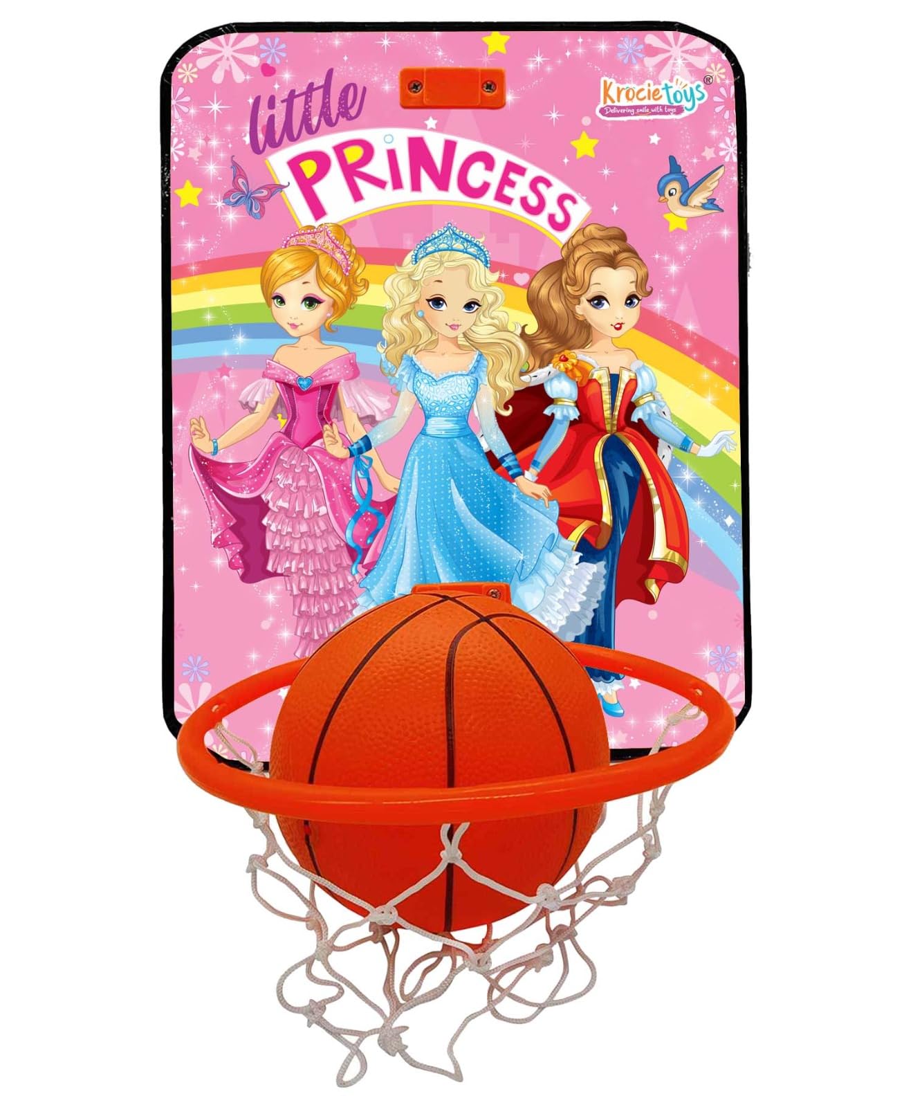 Basketball Ring with Basketball (Princess) (B0CDLK3KQB) Amazon Price History, Amazon Price Tracker