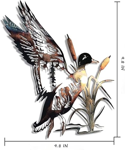 Miniatura 9 de SIETIOJI 2 piezas de decoración de pared de alce de metal rústico para decoración del hogar de la habitación decoración rústica de la cabaña