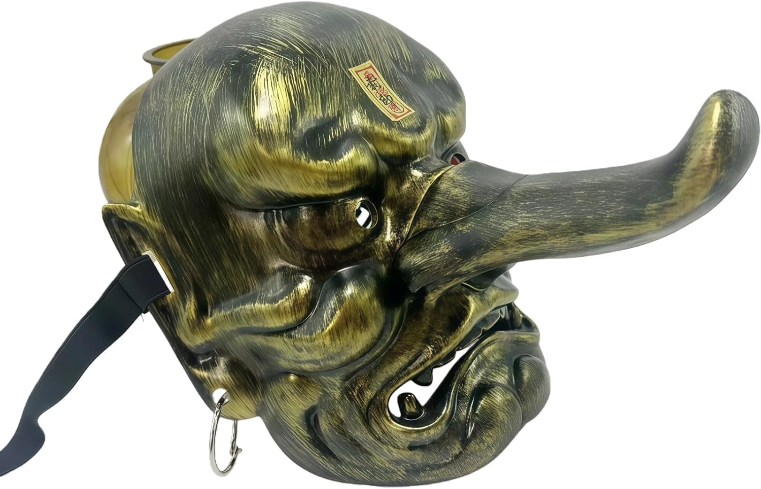 Japanese Tengu Mask - ABS Resin Ornament & Wearable Mask Home Decor, Festival Accessory, Mysterious Cultural Gift