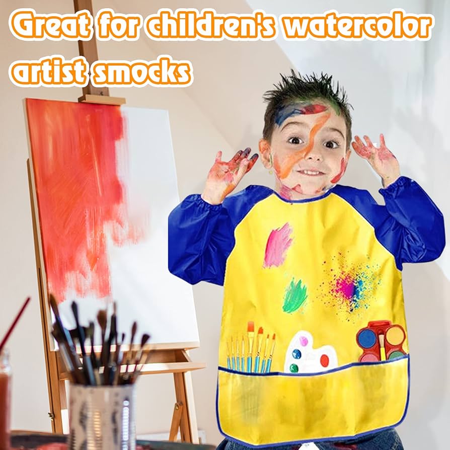 Amazon.com: Zkptops 18 Pack Kids Art Smocks Waterproof Kid