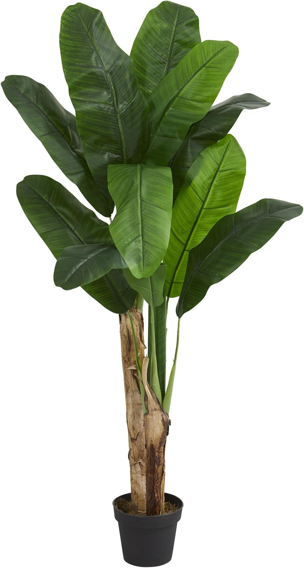 Nearly Natural 4ft. Double Stalk Banana Artificial Tree
