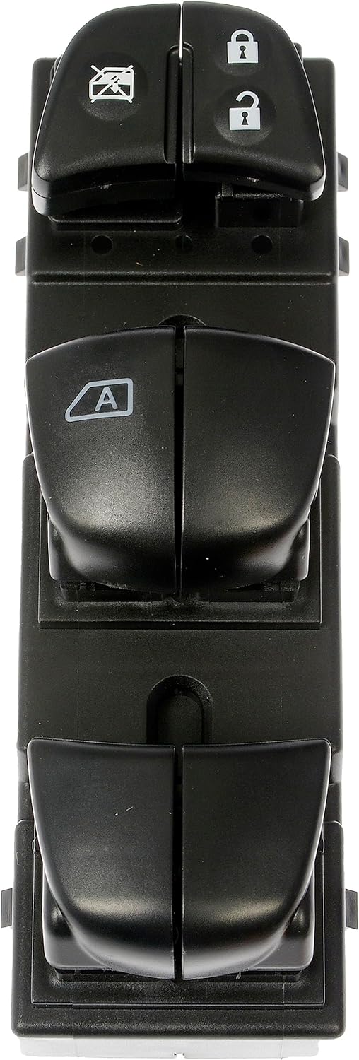 Dorman 901-884 Front Driver Side Power Window Switch - 6 Button Compatible with Select Nissan Models