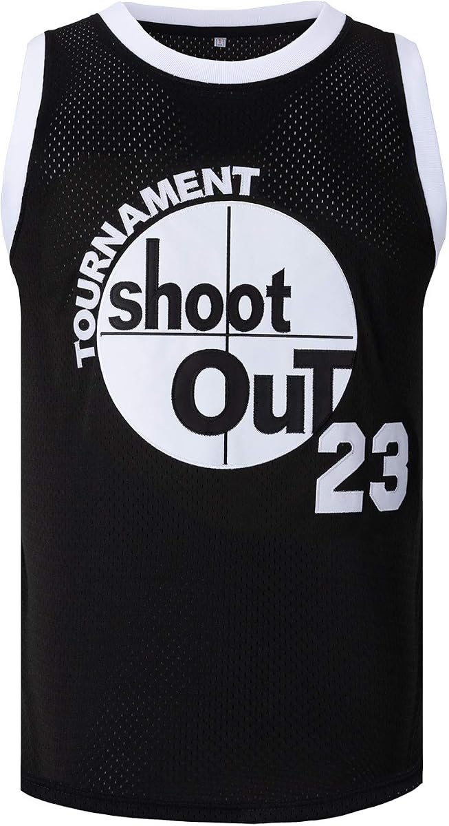 Camiseta de baloncesto para hombre Torneo Shoot Out #23 Motaw 90s Moive Camisetas deportivas