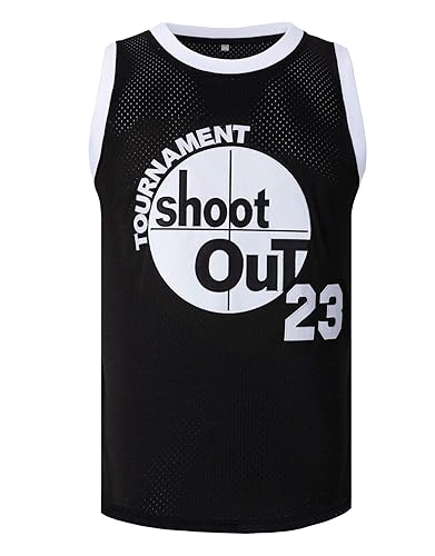 Mens Basketball Jersey Tournament Shoot Out #23 Motaw 90s Moive