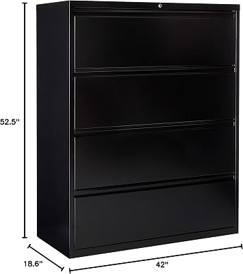 Lorell Lateral Files - 4-Drawer