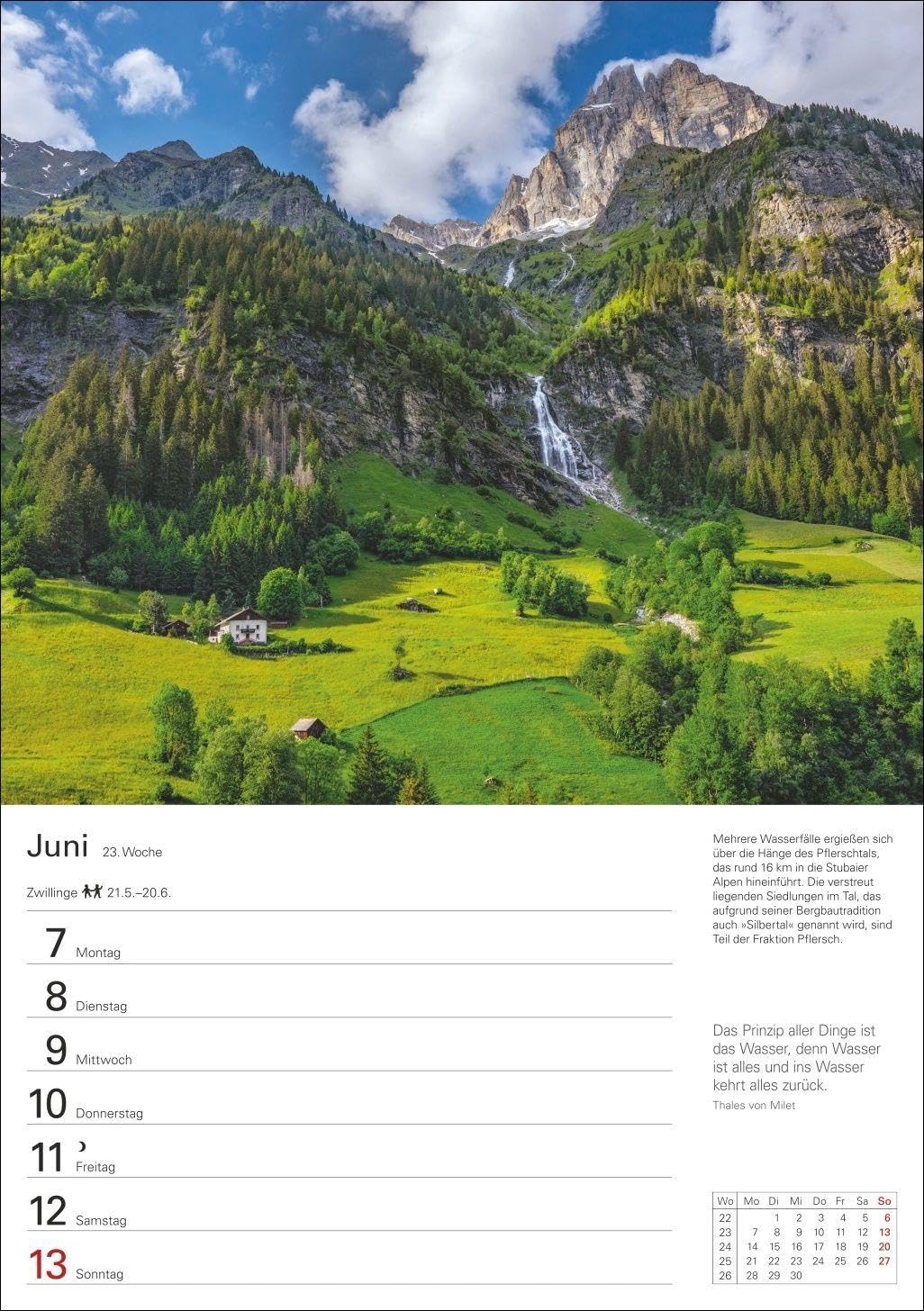 Südtirol Wochenplaner 2027 - Eine Reise in 53 Bildern: Wochenkalendarium, Zitate und viel Platz für Notizen in einem Kalender. Wand-Kalender 2027 mit schönen Fotos der südtiroler Landschaften