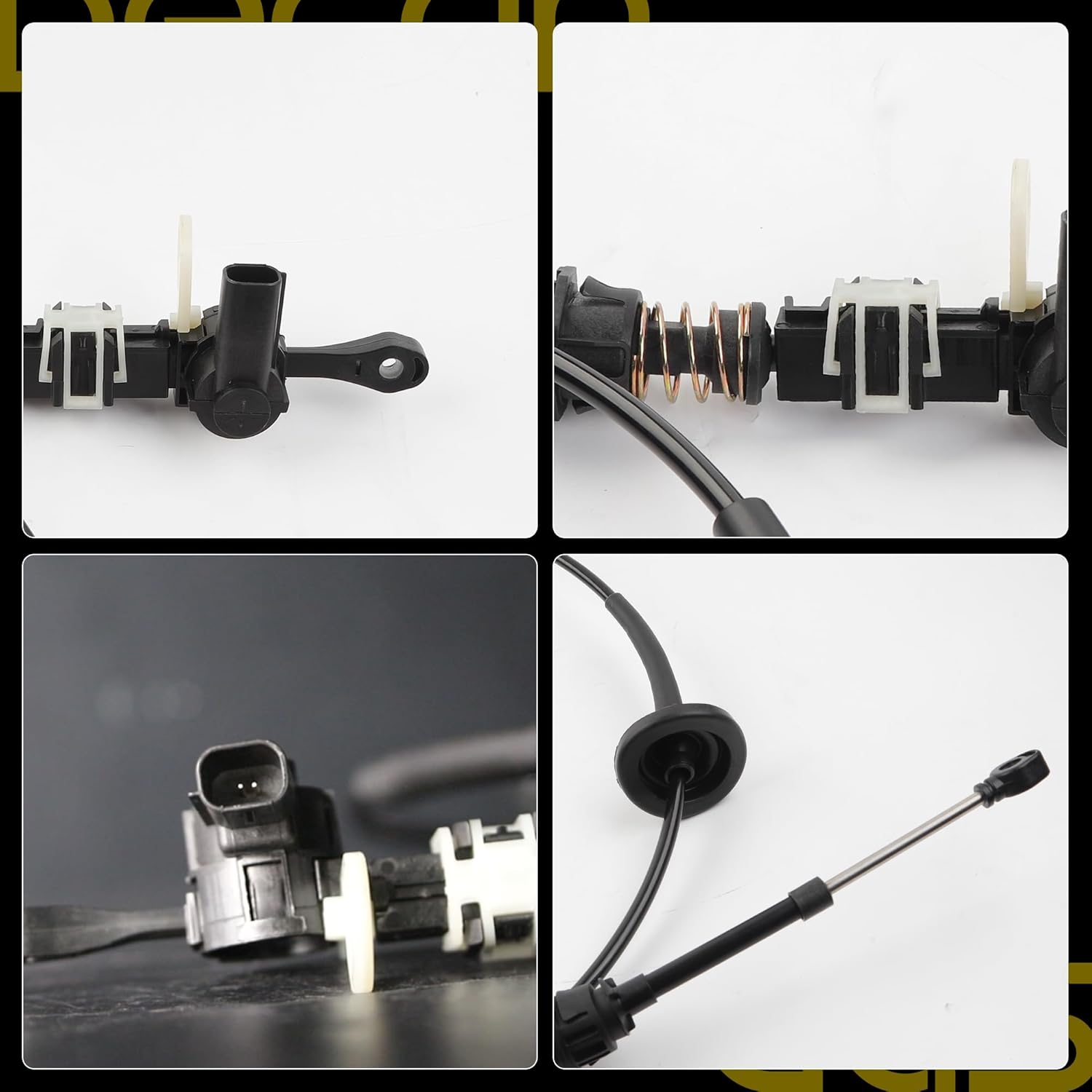 Dasbecan Automatic Transmission Gear Shift Cable Compatible with 2003-2010 Dodge Ram 1500 2500 3500 2008-2010 Ram 4500 5500 Replace 52107847AK 52107847AM 912-600 912600