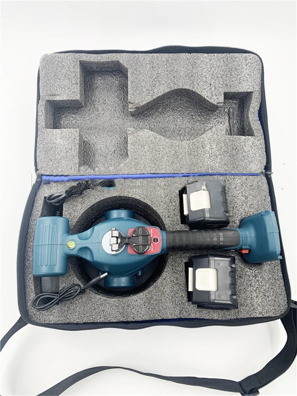 Fliesenverlegemaschine, 21 V wiederaufladbarer Fliesenrüttler, intelligente Lithium-Ebene, Fertigermaschine, Fliesenapplikator, Werkzeuge for Verlegen von Keramikfliesen