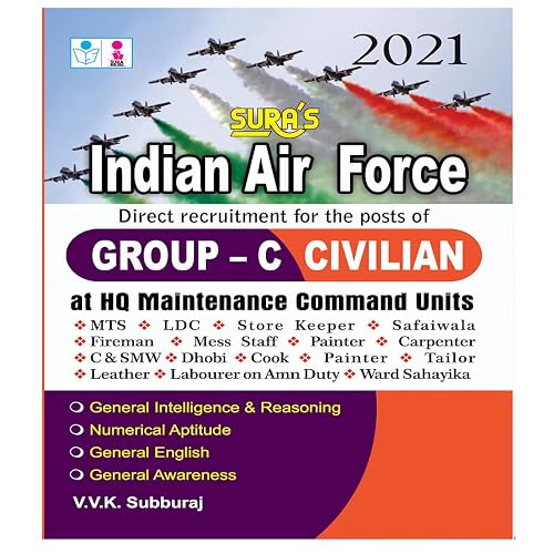 Indian Air Force Group C ( Civilian ) Exam Books 2018