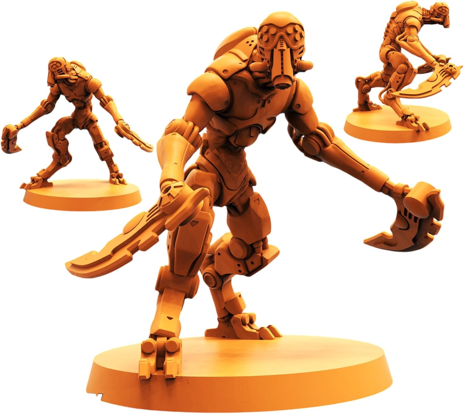 TYL Panther Stalkers Unpainted Miniature for War Gaming | RPG Scale Figures, Detailed Tabletop Board Game Accessories | Realistic Tabletop Miniatures (Combo of 5, 32mm)