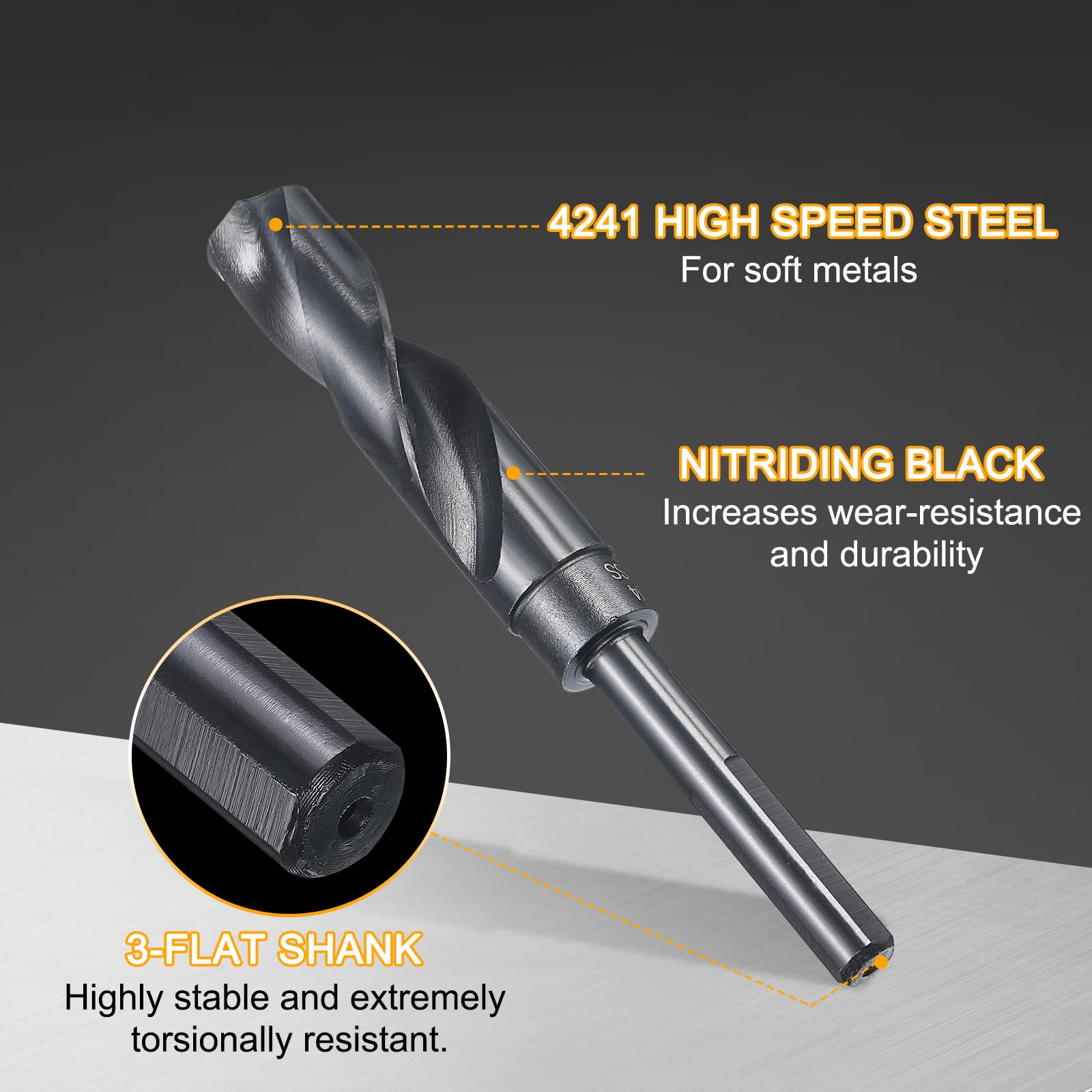 High Speed Steel Twist Drill Bits 6.1mm 2 Pack Uxcell High Speed Steel Twist Drill Bit, 2.4mm Fully Ground Black Oxide Black Oxide Jobber Drill