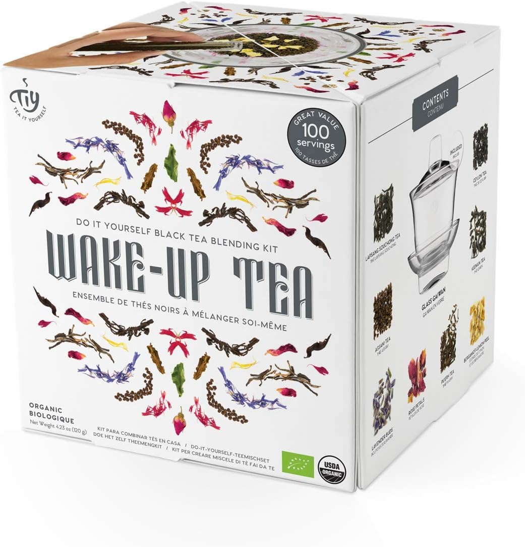 Wake Up Black Tea Blending Kit - Tea it Yourself (Packaging may vary)