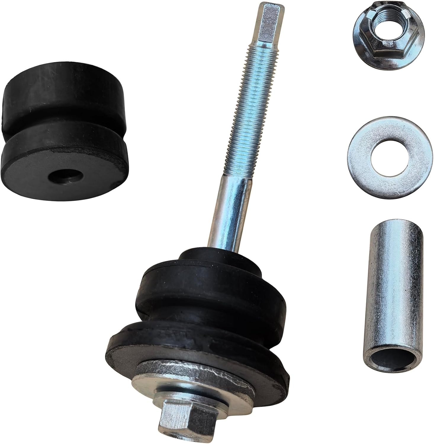 Front Body Cab Mount Bushing Kit For 2005-2018 Toyota Tacoma Body Position 1 include Upper Lower Bushings,Bolt,Nut #924267,924-267