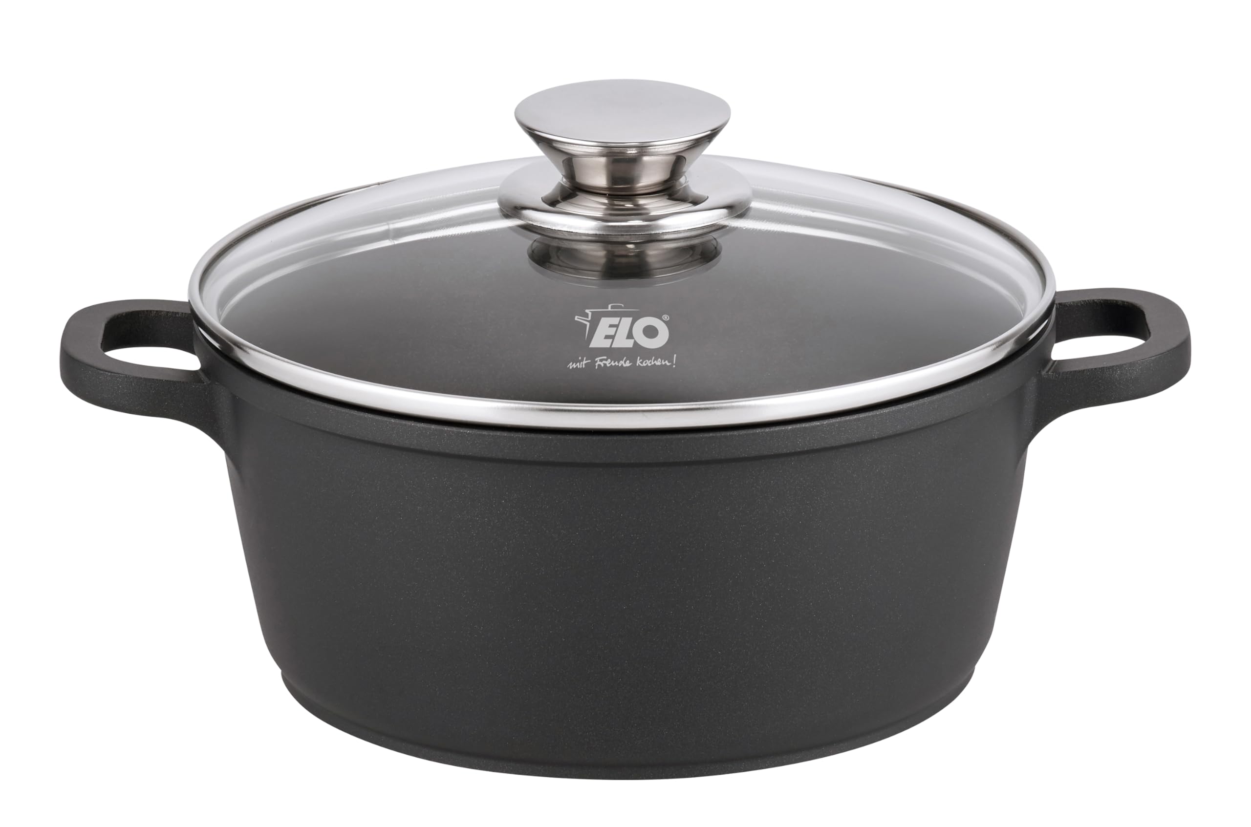 ELO Alucast Faitout 20 cm, couscoussier, revêtement antiadhésif sans PFAS, induction