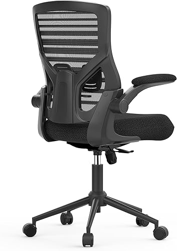 Miniatura 9 de Silla de oficina ergonómica para largas horas y alivio del dolor de espalda baja, cojín de asiento de espuma viscoelástica, soporte lumbar acolchado