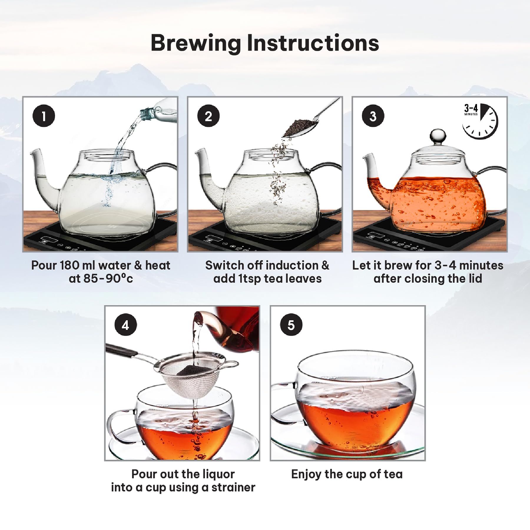 Tearaja Lopchu Golden Orange Pekoe Darjeeling Leaf Tea, 100g product image 7