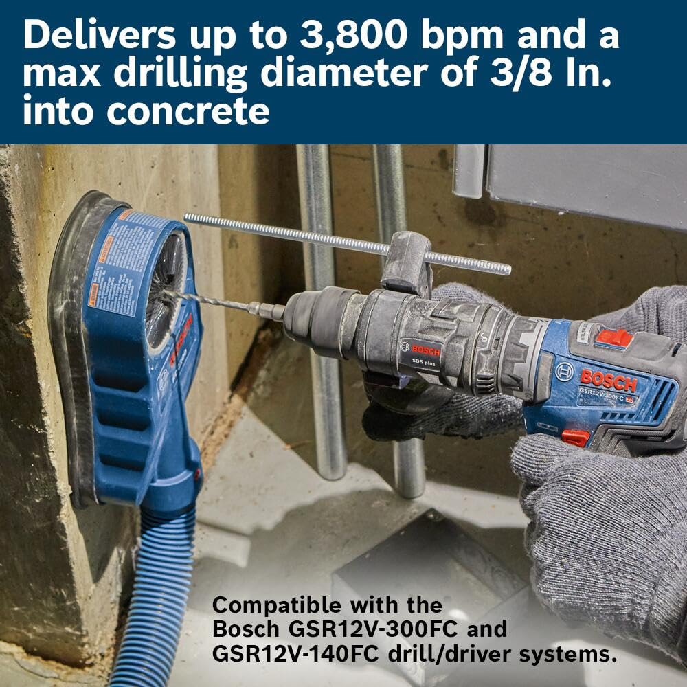 Bosch GSR12V-300FCB22 12V Max EC Brushless Flexiclick 5 en 1 Drill/Driver System with (2) 2.0 Ah Batteries