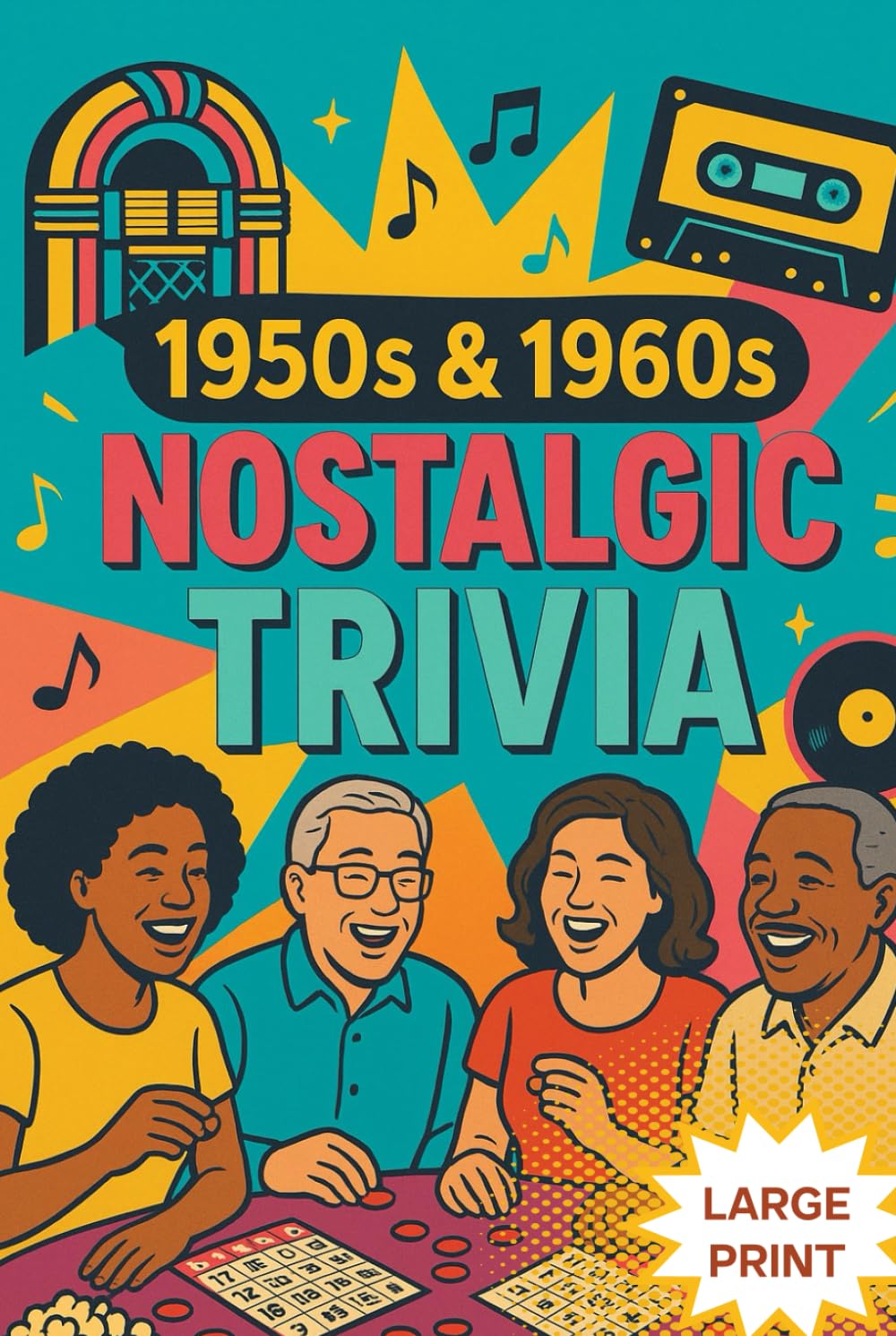 1950s & 1960s Nostalgic Trivia: Relive the Memories | 6x9 Inches, 300 Pages | 650+ Questions & Answers...The perfect gift for Adults and Seniors