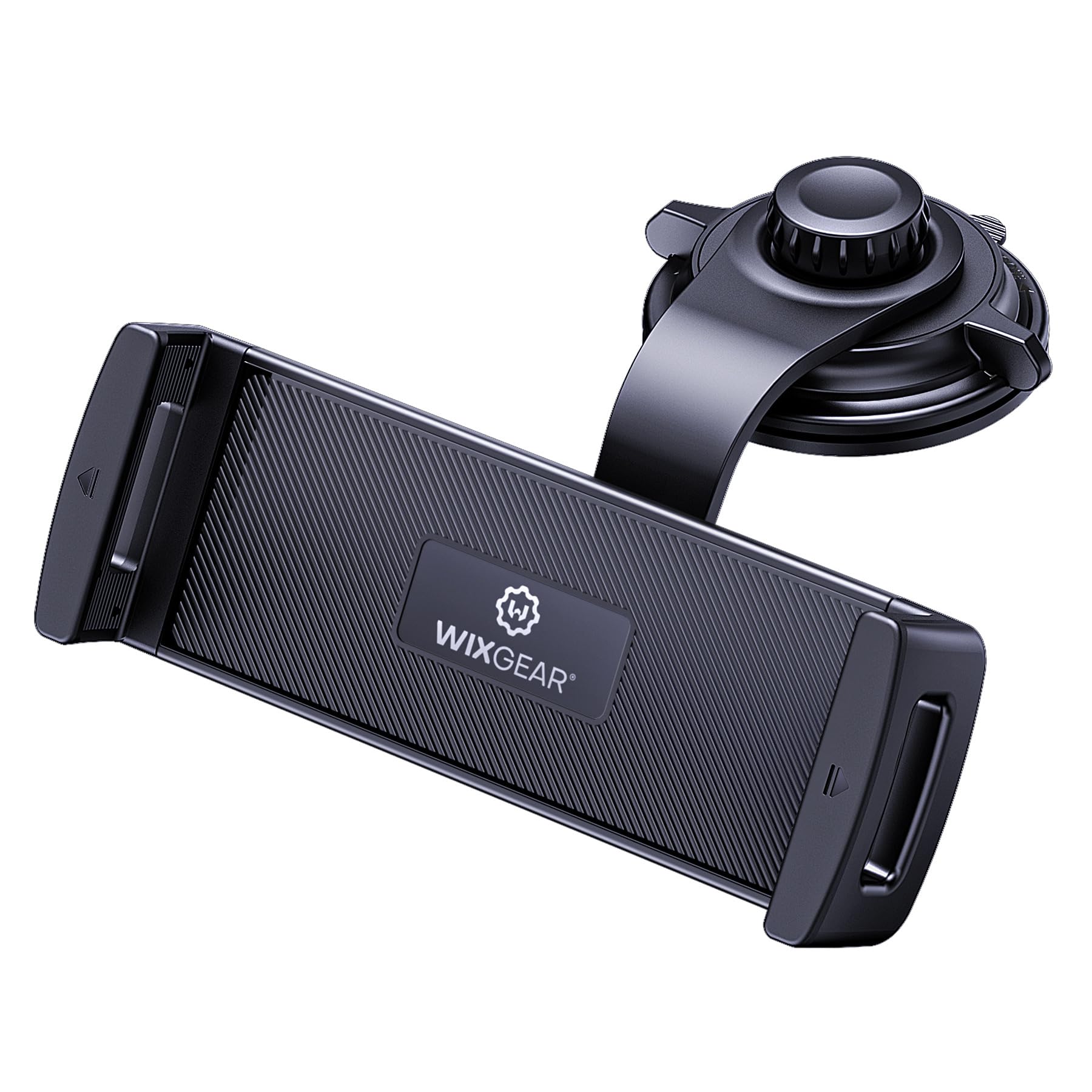 WixGear Car Dashboard Tablet Holder, Suction Cup Tablet Mount with Large Clamp, Fits All 4.7”-12.9” iPads and Tablets